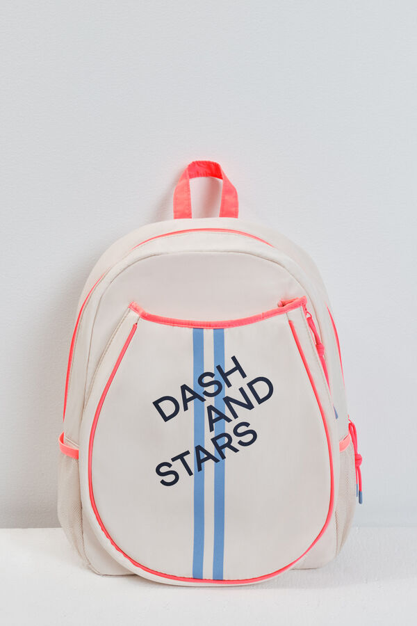 Dash and Stars Bijeli padel ruksak white