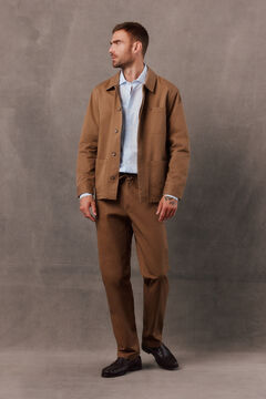 OOTO Chino gomas regular Camel