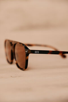 OOTO Gafa aviador rectangular acetato