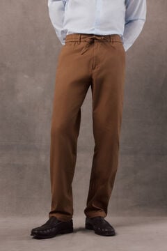 OOTO Chino gomas regular Camel