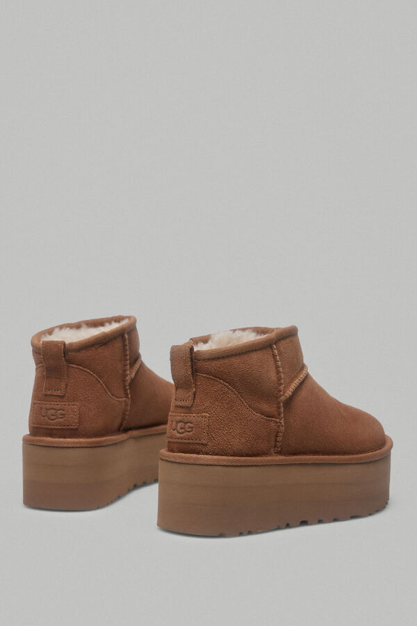 Ugg Bota Classic Ultra Plataforma Marrón