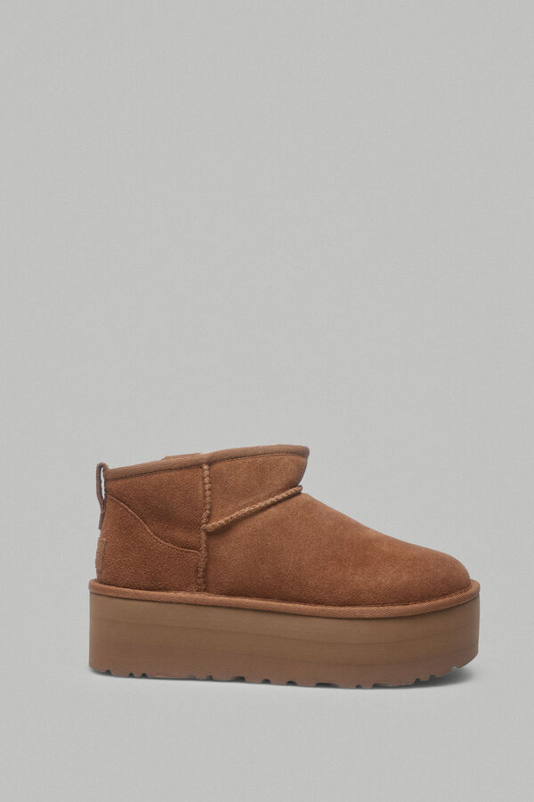 Ugg Bota Classic Ultra Plataforma Marrón