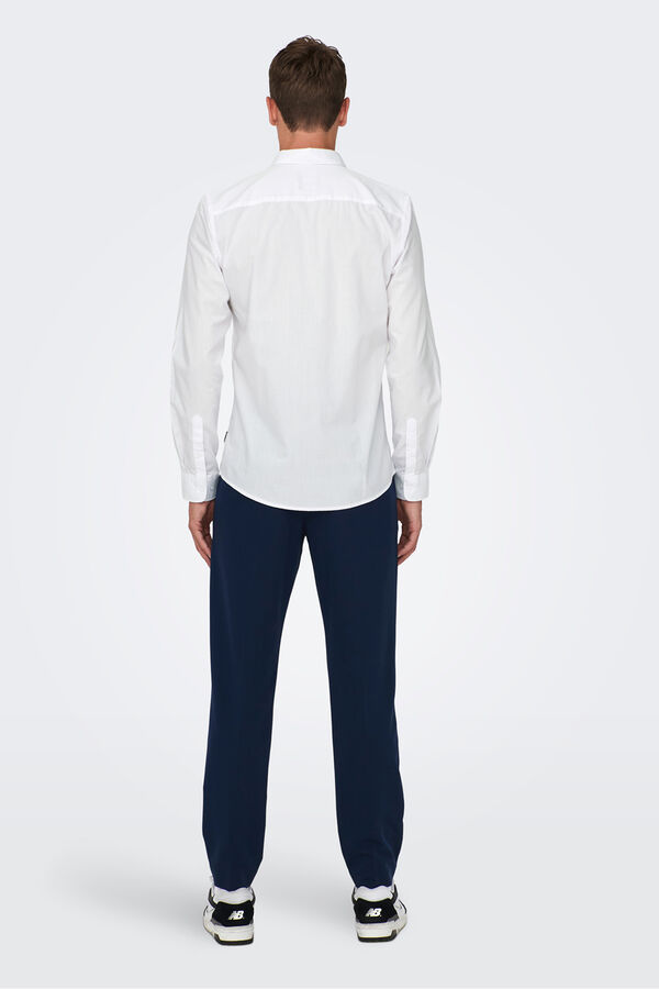 Only & Sons Hemd​ Wei&szlig;