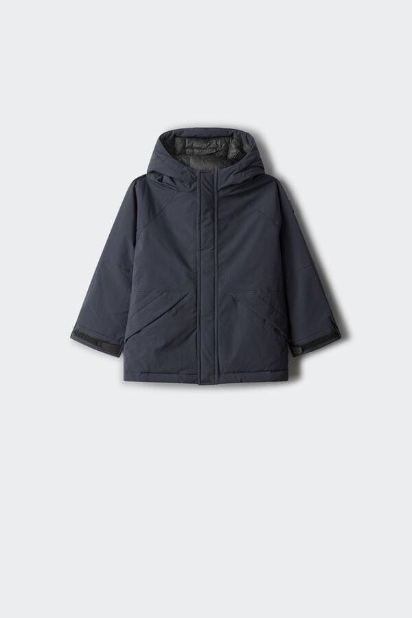 Springfield Parka nylon niño azul oscuro