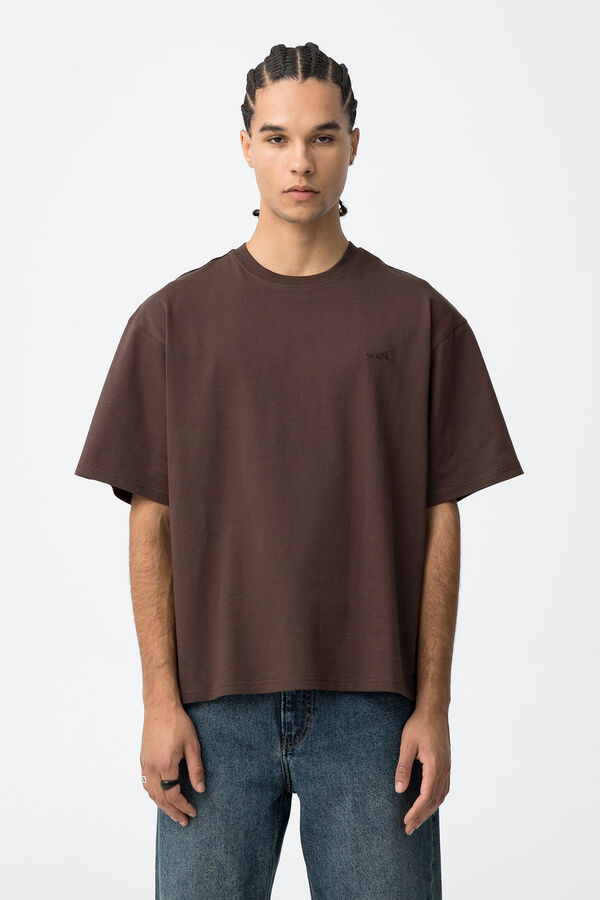 Tiffosi Young Camiseta Relaxed Con Logo TYCW nude