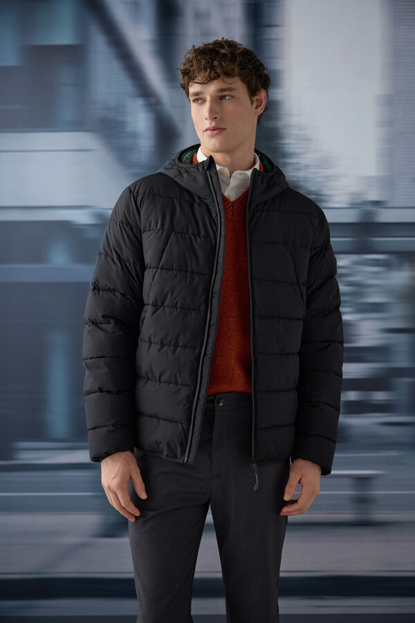 Springfield Thermal puffer jacket black