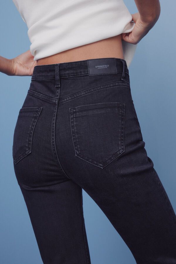 Springfield Jeans bootcut negro