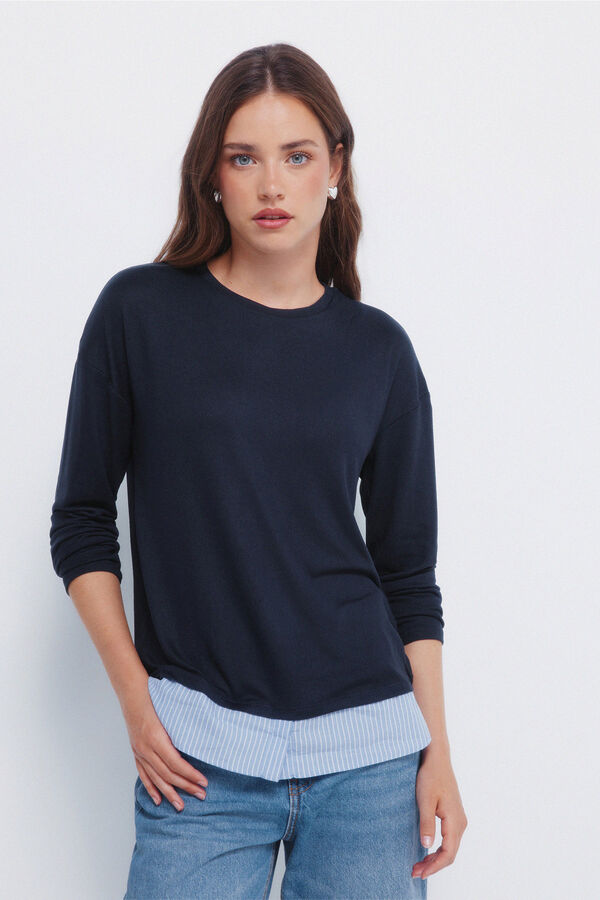 Springfield Combined T-shirt blue