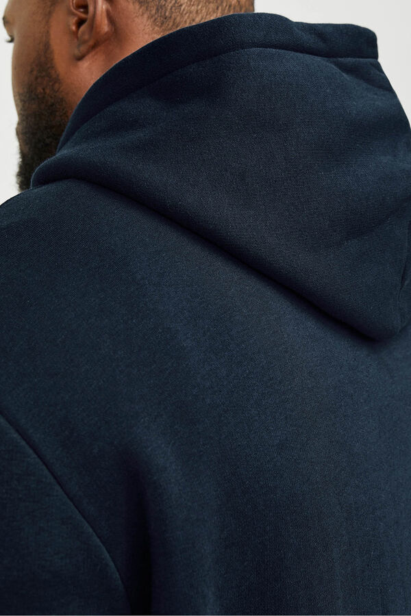 Jack & Jones PLUS Sudadera logo grande azul