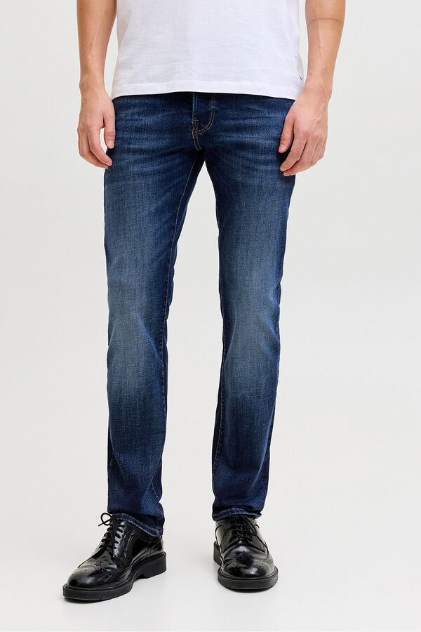 Jack & Jones Elasticated waist chino shorts blue