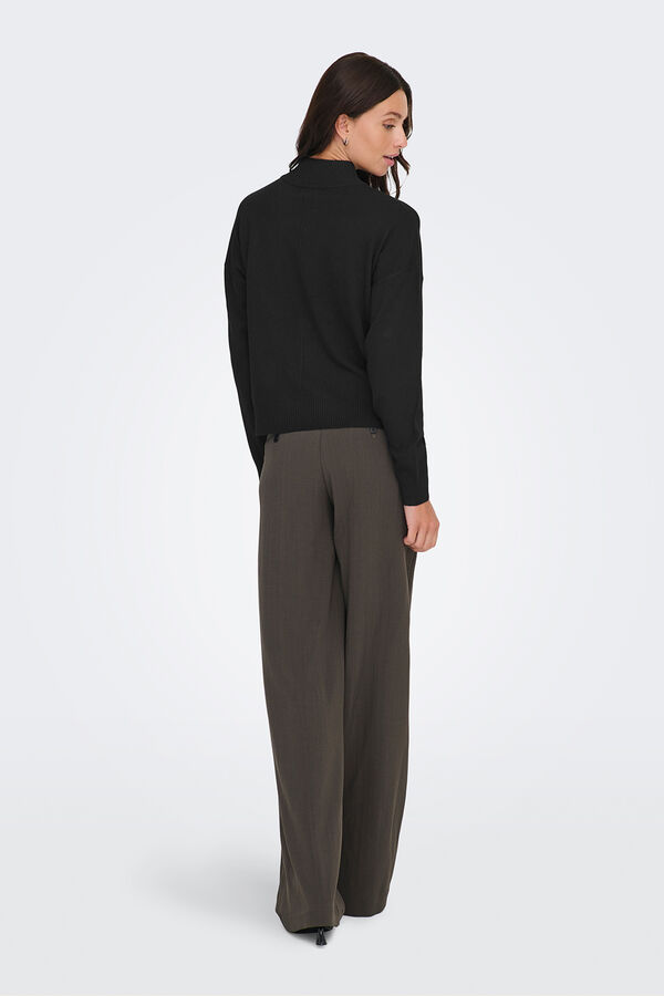 JDY High neck jumper black