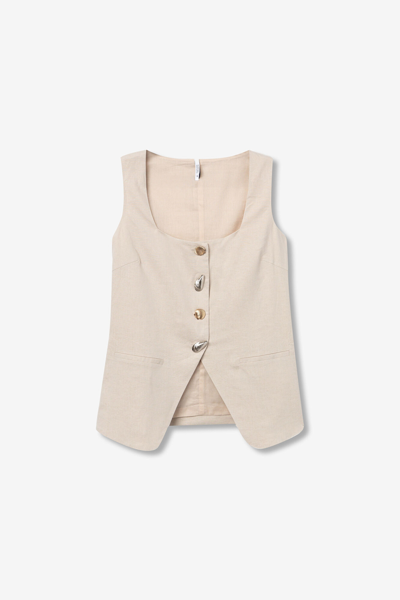 Tiffosi Top slim sin mangas