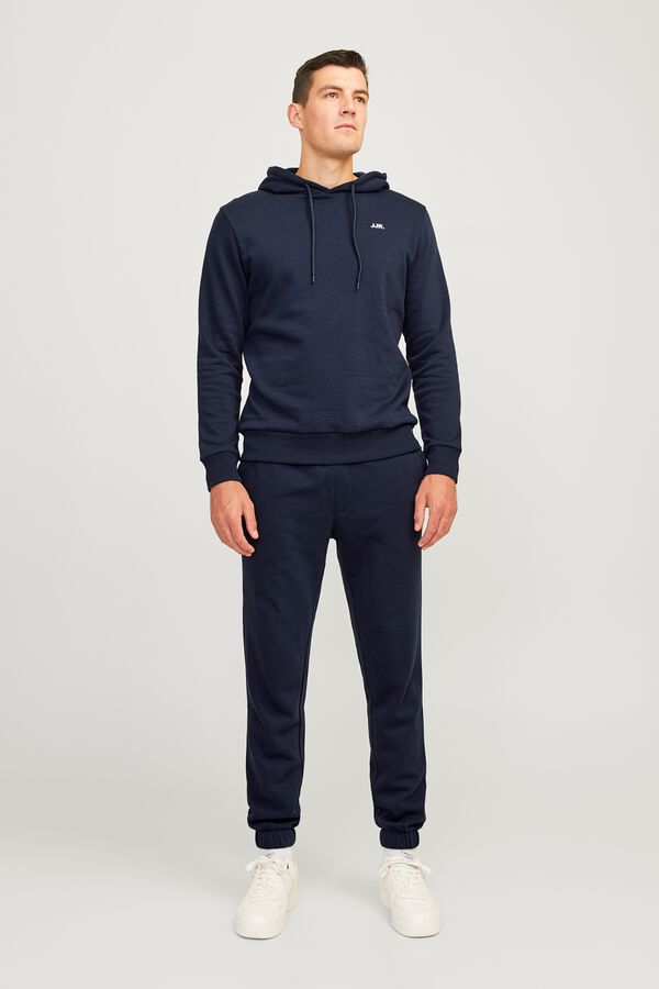 JJ REBEL Regular hooded sweatshirt blue