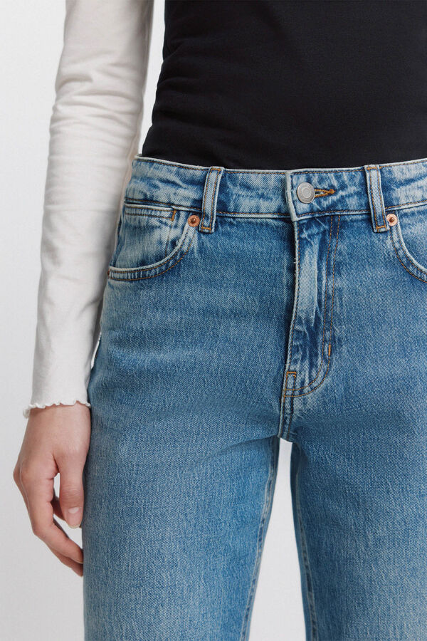 Springfield Mid-rise jeans blue