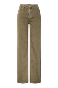 Pieces Pantalón vaquero recto washed