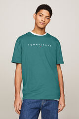 Springfield Herren-T-Shirt Tommy Jeans mallow