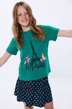 Springfield Girls' Paris T-shirt natural