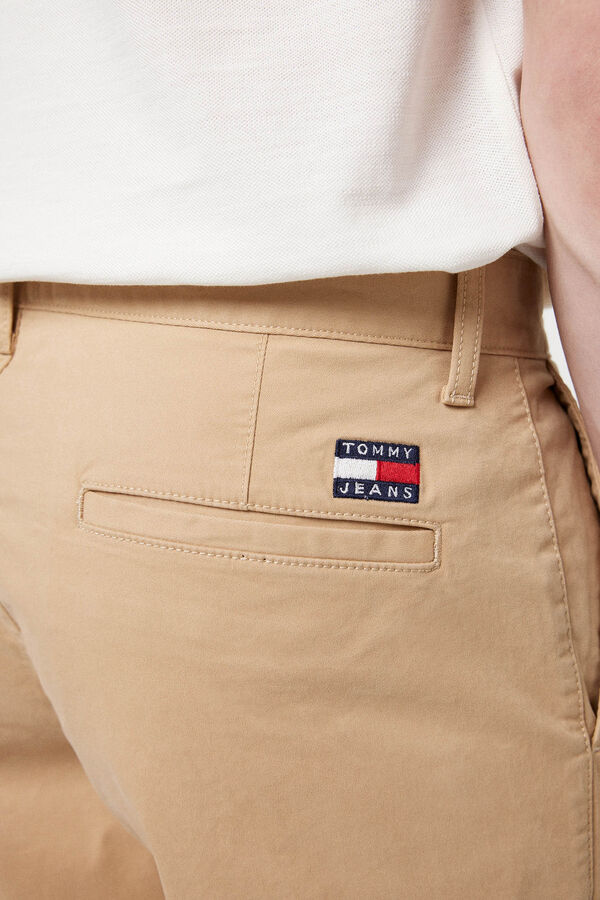 Springfield Men's Tommy Jeans chinos brown