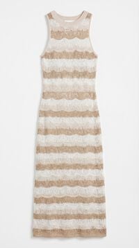 Springfield Halterneck jersey midi dress
