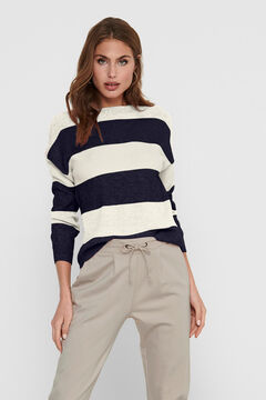Only Striped round neck jumper Bela