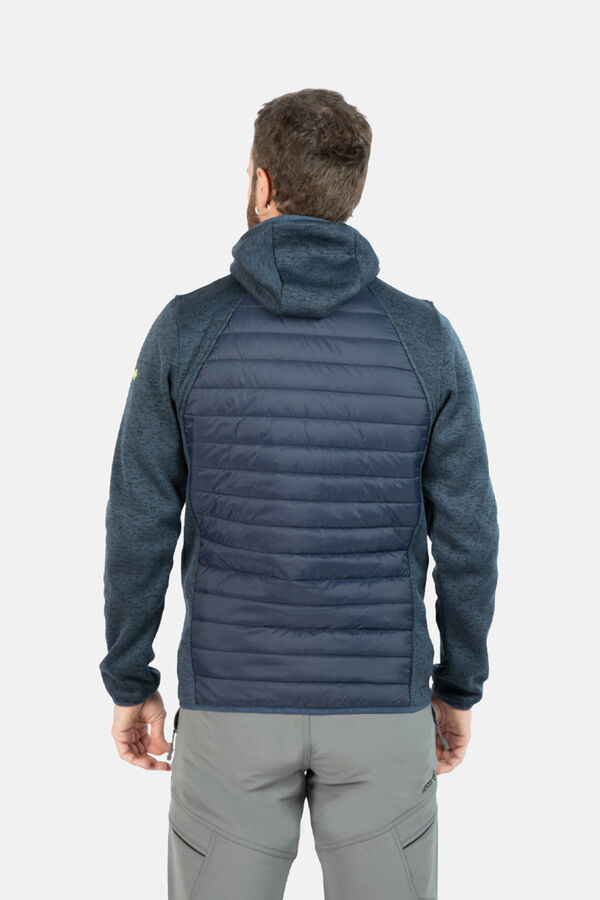 Springfield Navasa fibre-filled fleece jacket  blue