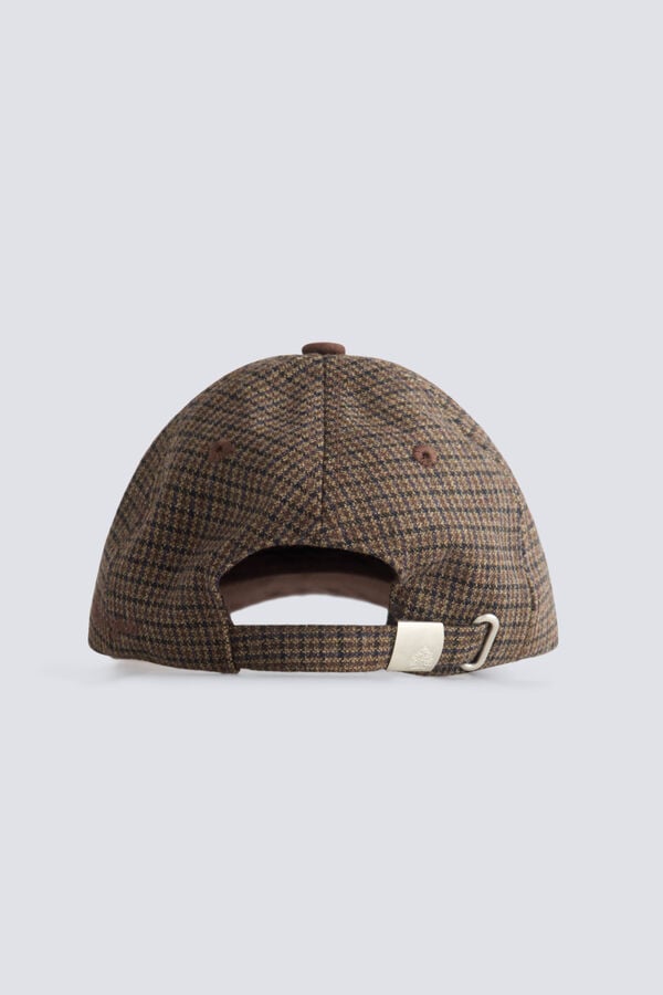 Springfield Plaid baseball cap brown