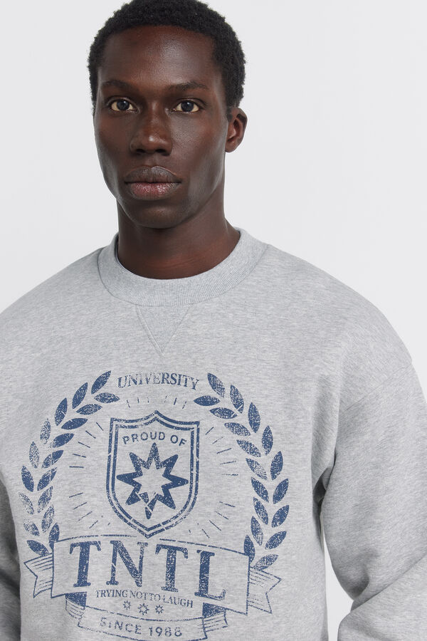 Springfield Crest sweatshirt grey