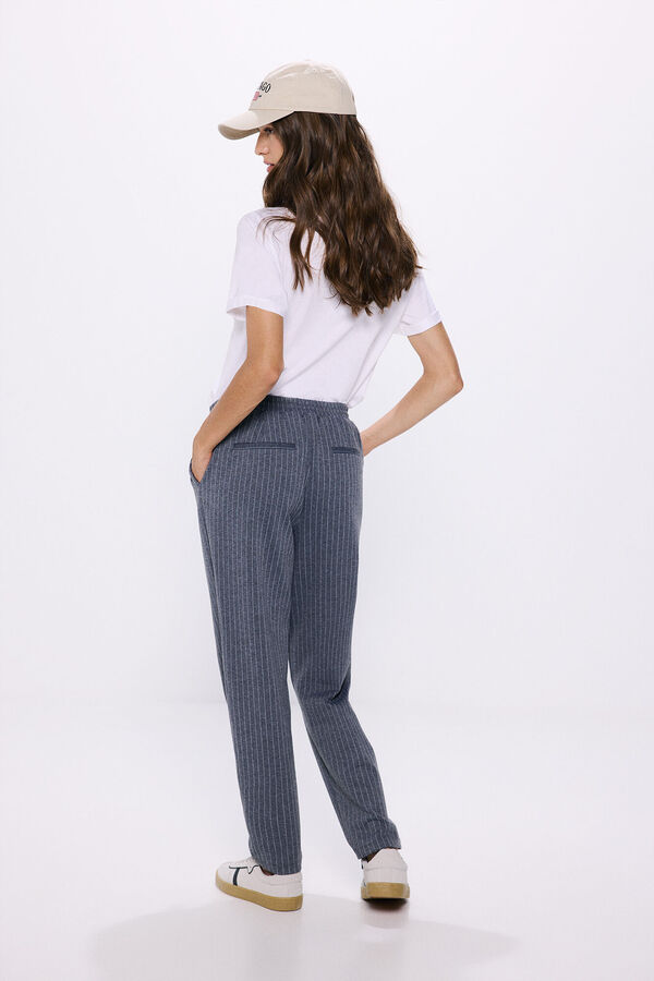 Springfield Pletene jogger pantalone ugljensiva