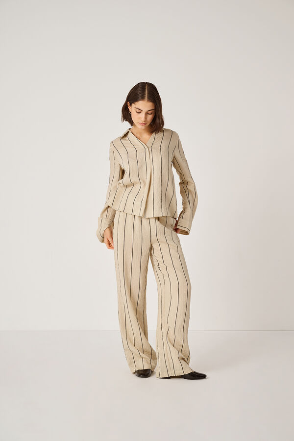 JDY Long sleeve shirt nude