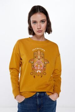 Springfield Sweatshirt "Intuition" camelo