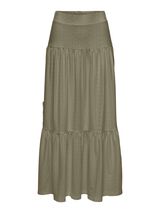 Springfield Long skirt with ruffles zelena