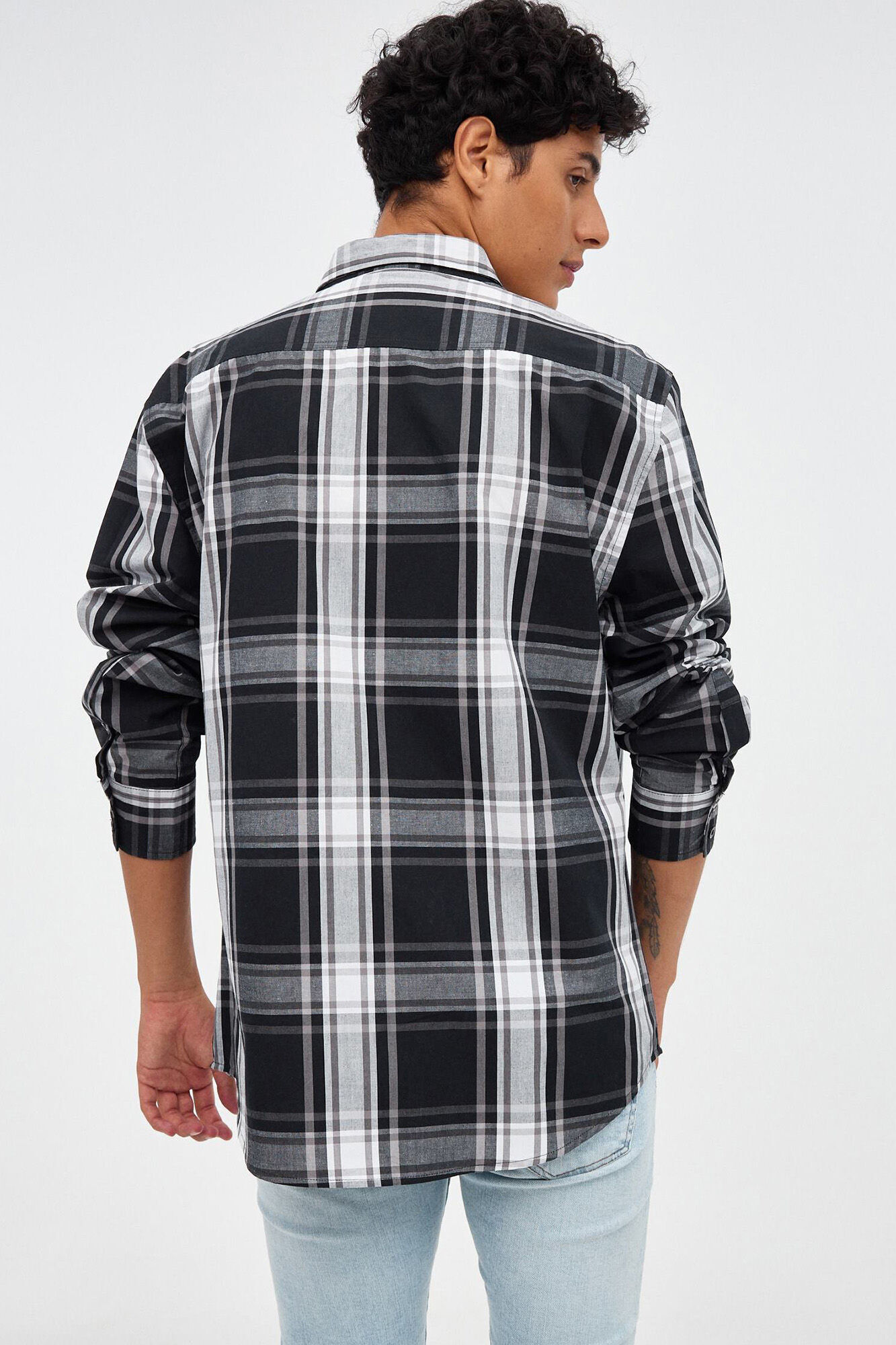 Inside Camisa xadrez