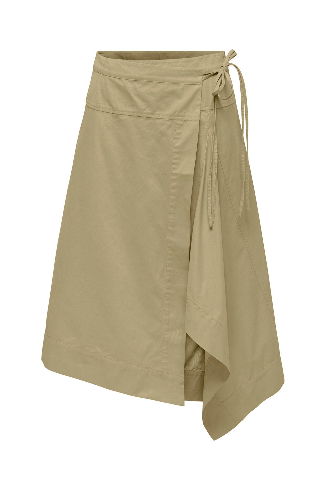 JDY Wrap midi skirt