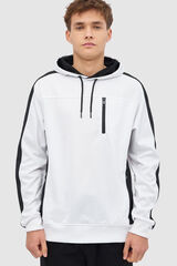 Inside Sudadera Con Capucha blanco