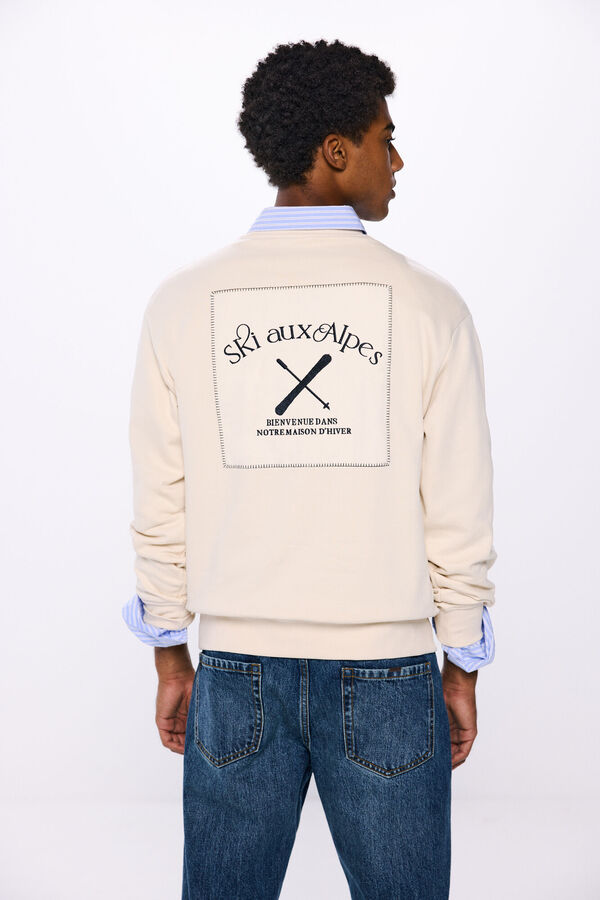 Springfield Alpine ski sweatshirt print