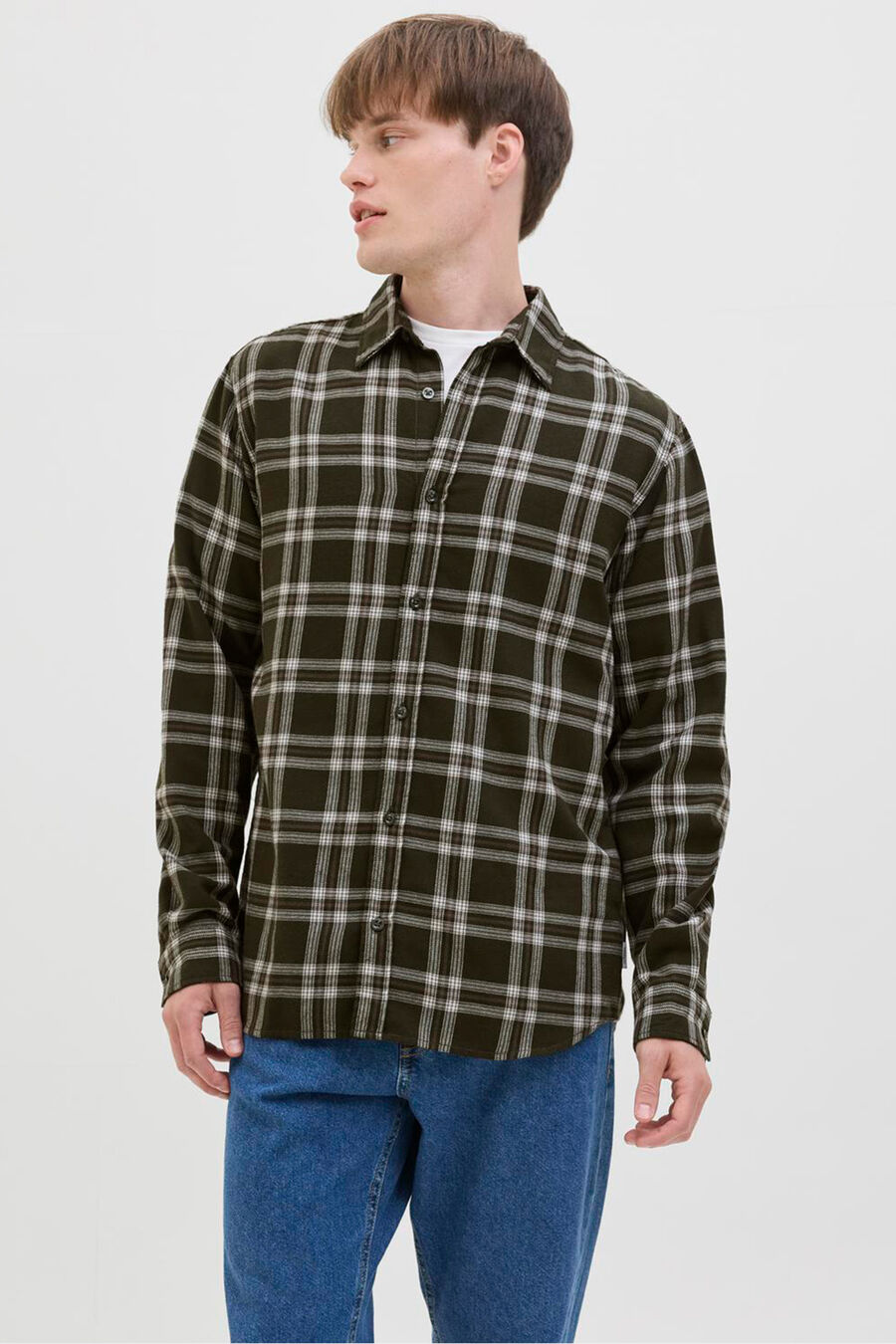 Camisa regular fit cuadros