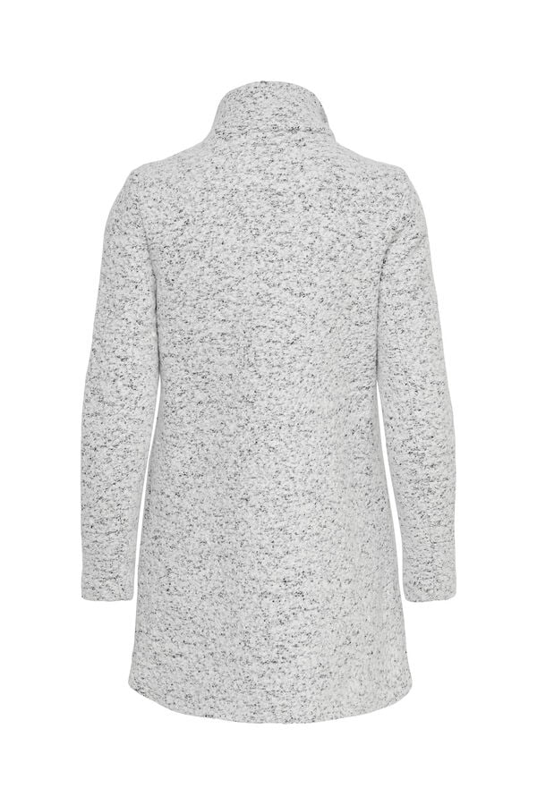 Only Midi teddy coat white