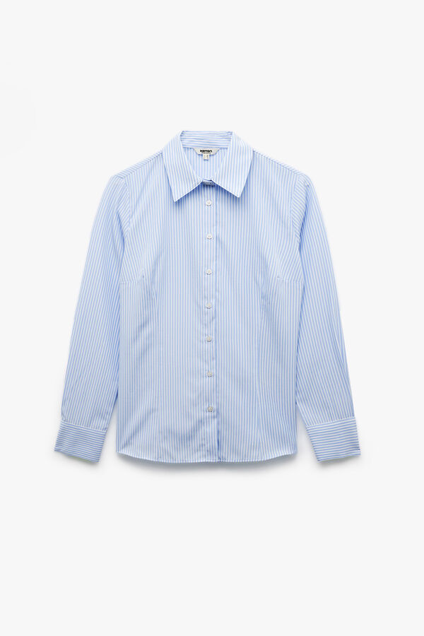 Koton Poplin shirt blue