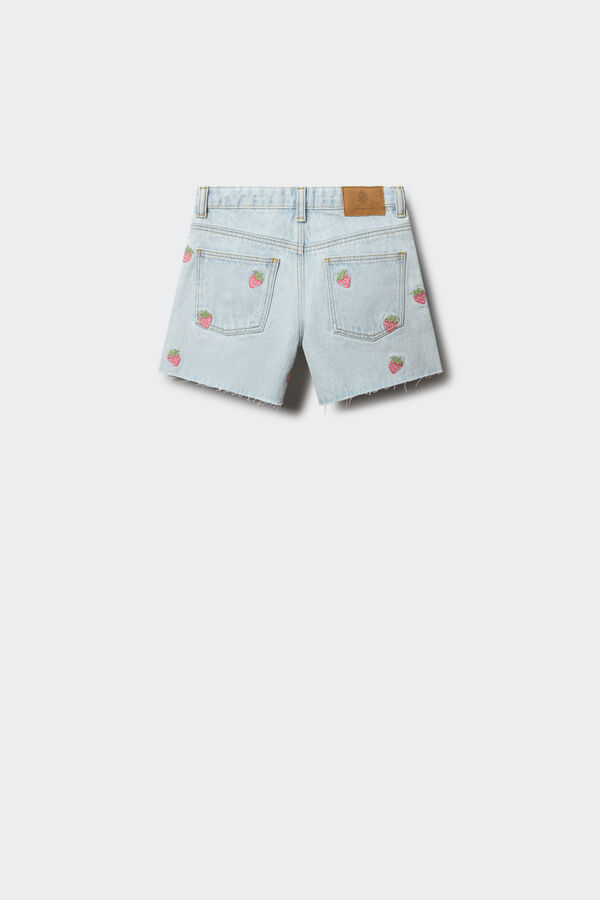 Springfield Kids Cal&ccedil;&otilde;es de ganga morangos menina azul