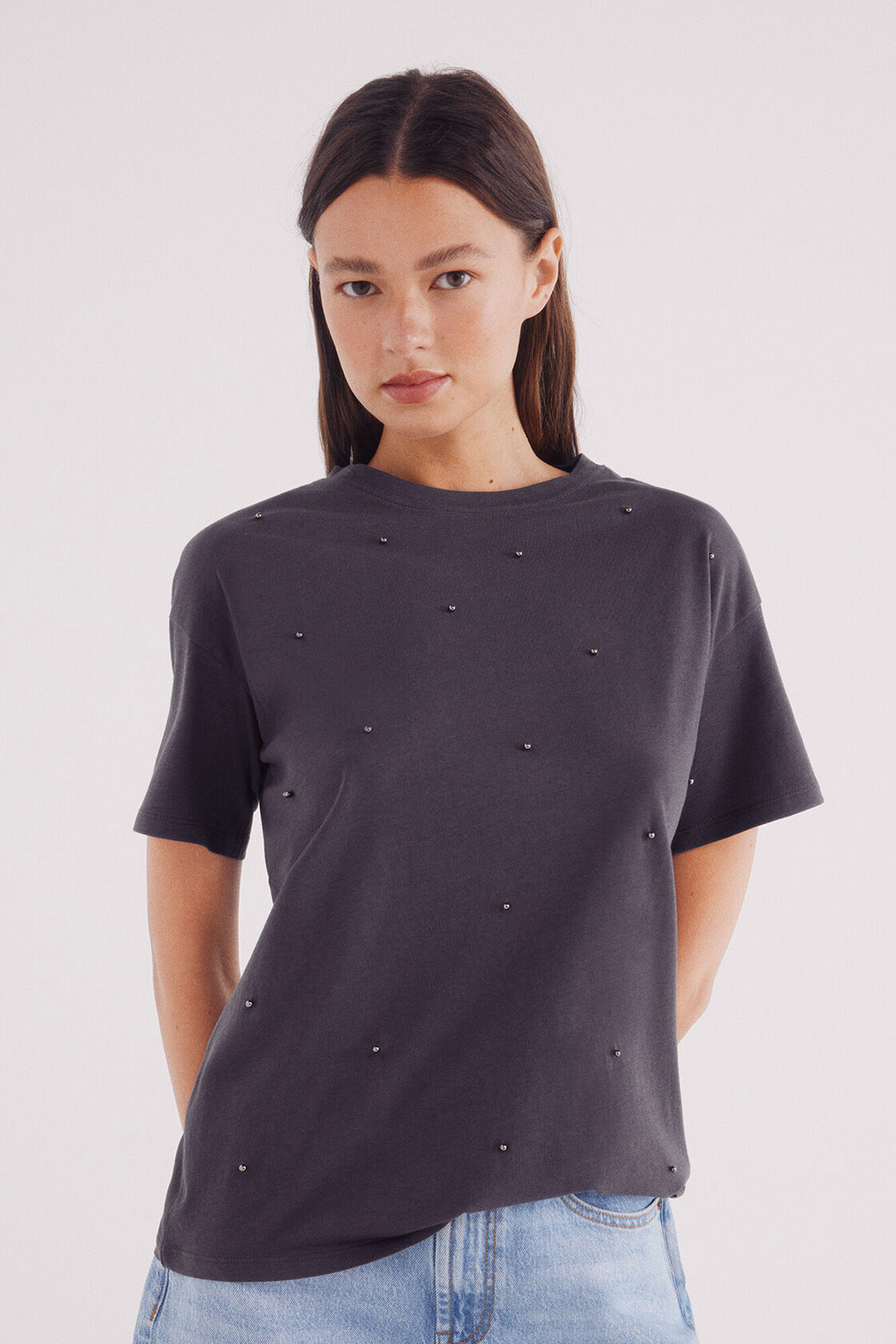 Springfield Front pearl T-shirt