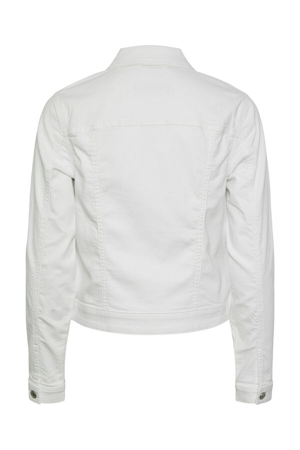 Pieces Chaqueta vaquera blanco