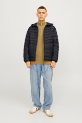 Jack & Jones Chaqueta acolchada capucha negro