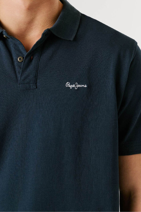 Pepe Jeans Short sleeve polo shirt blue