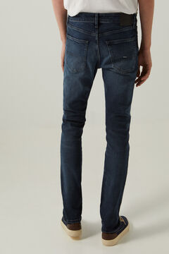 Springfield Scantom slim fit jeans. blau