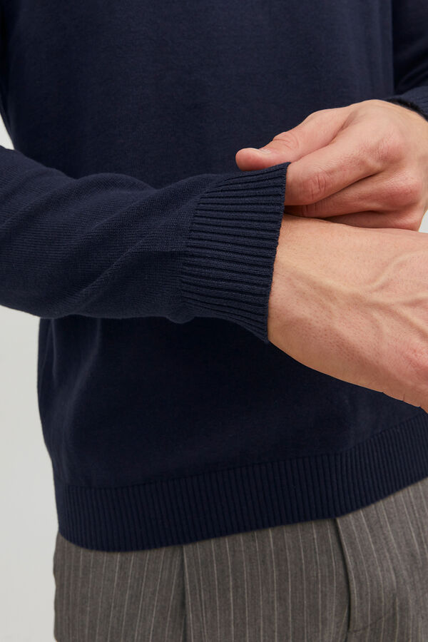 Jack & Jones V-neck jumper blue