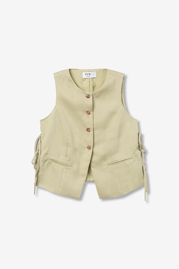 Tiffosi Young Top sin mangas brown