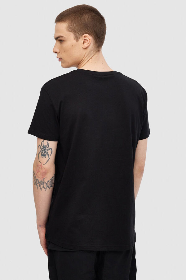 Springfield T-shirt Estampado Dragon Ball preto