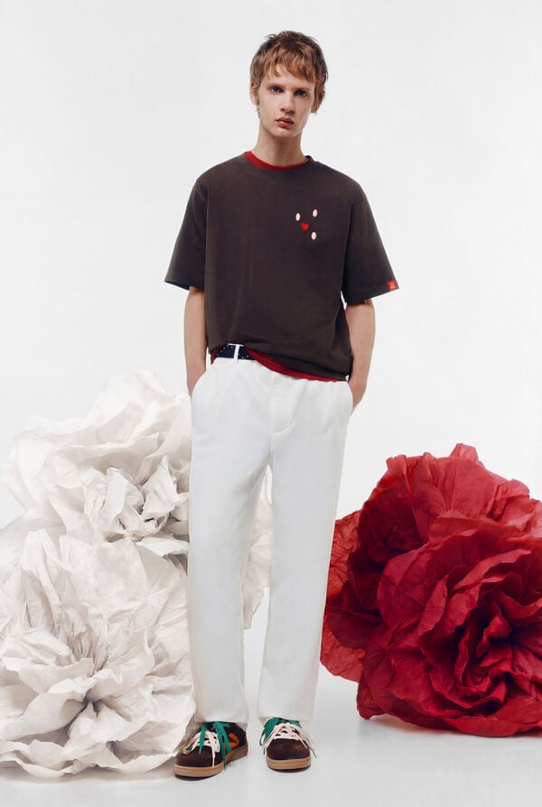 Springfield T-shirt Alei x Springfield beige