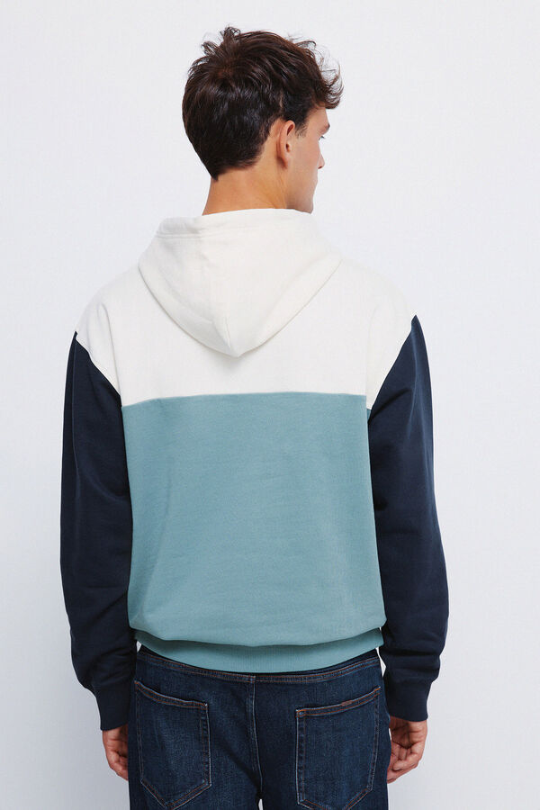 Springfield Hood sweatshirt blue