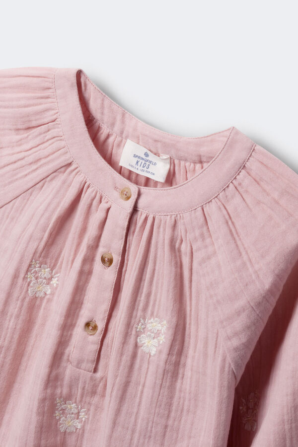 Springfield Kids Bluza dugih rukava za devojčice Roze